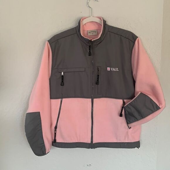 San Francisco Fleecewear Co.Full Zip Thermal 2- Tons Jacket Women Size M - Picture 1 of 12